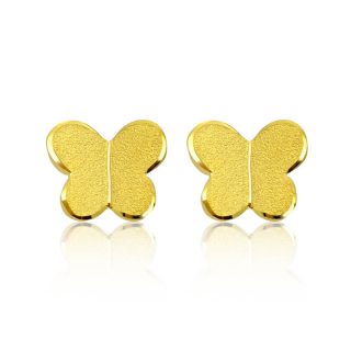 蝶愛耳環