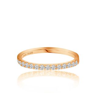 風華線戒(玫瑰金)