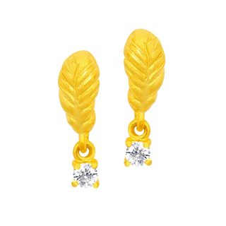 愛神的羽毛耳環