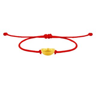 迷你元寶串珠-紅線款