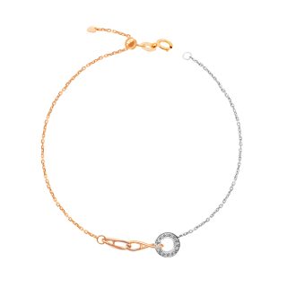 14K情牽入心手鍊