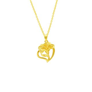 花絲-春日戀花項鍊