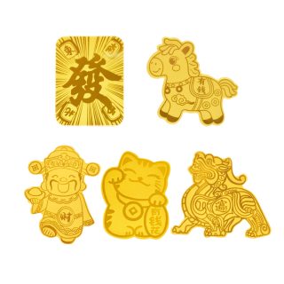 黃金手機貼片