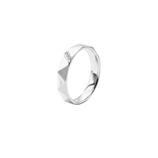 深刻的愛鉑金男戒